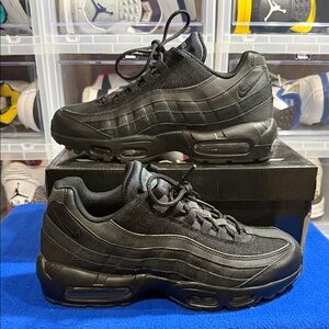 Nike Triple Black Air Max 95 Shoes
